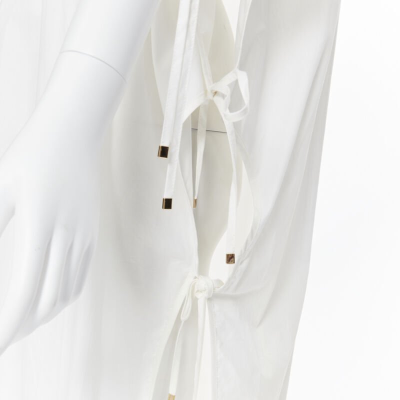 Rosetta Getty Hardware Tie Dress - Back view