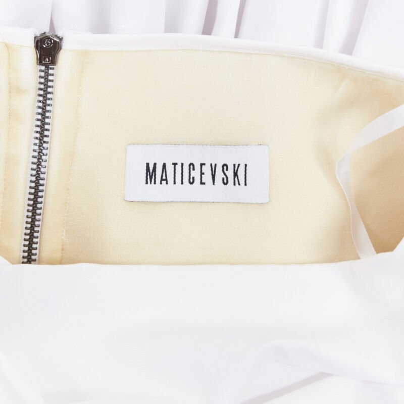 Maticevski Ruched Maxi Dress - Image 11