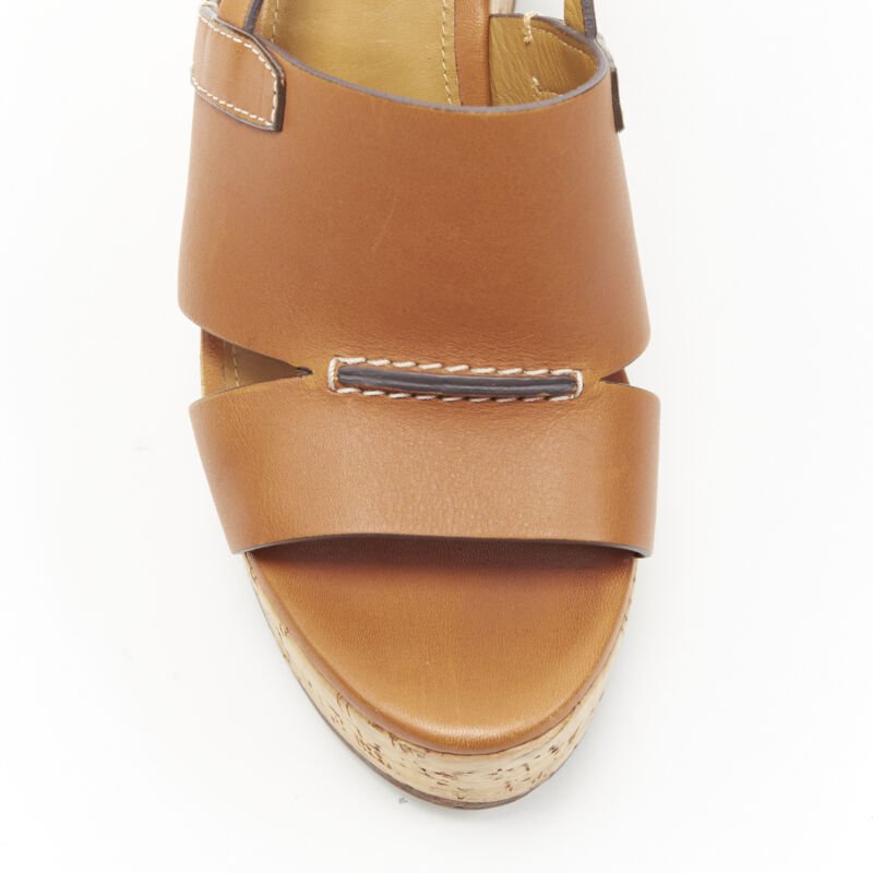 Ralph Lauren Cork Wedge Platforms - Detail 2