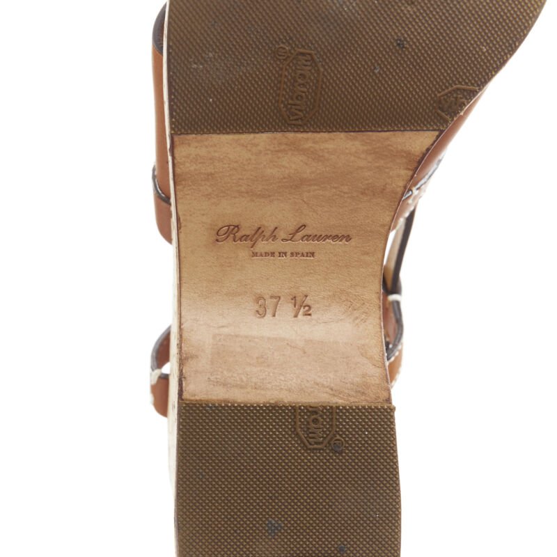 Ralph Lauren Cork Wedge Platforms - Image 13