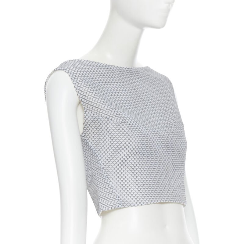 Maticevski Honeycomb Crop Top - 4