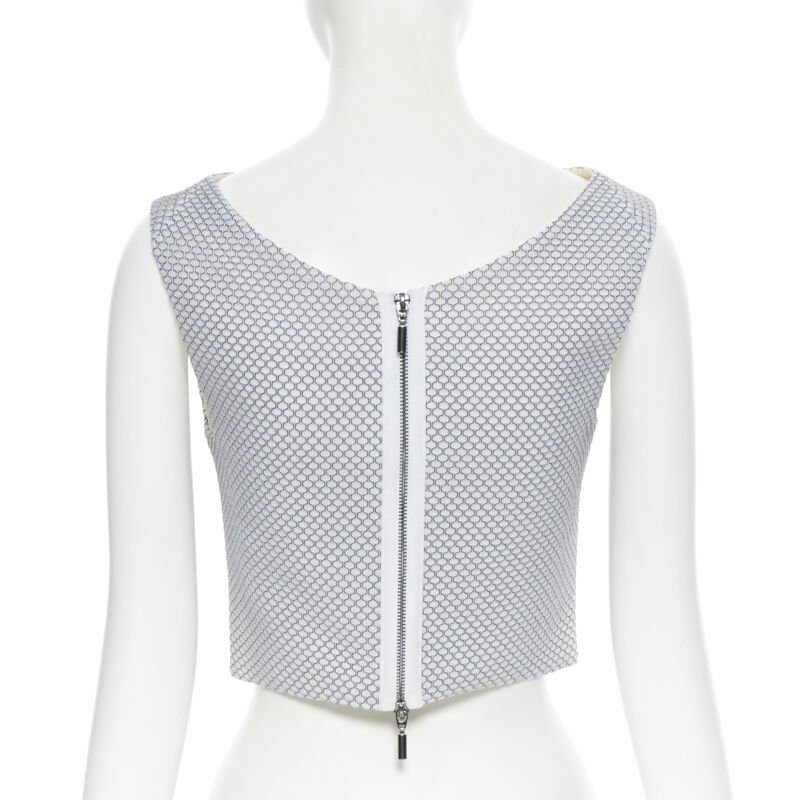 Maticevski Honeycomb Crop Top - Detail 1