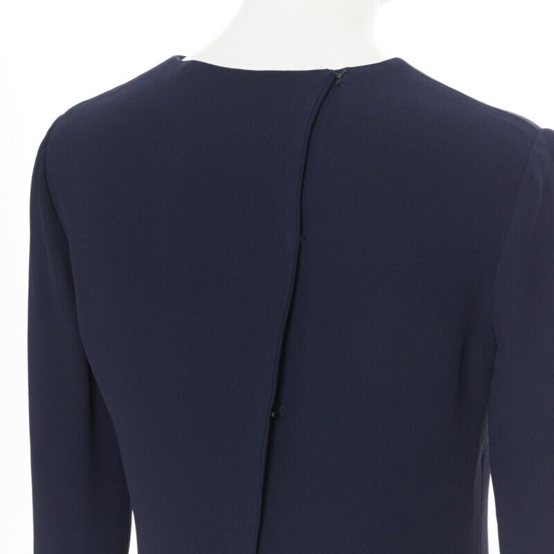 Ralph Lauren Crepe Sleeve Top - Back view