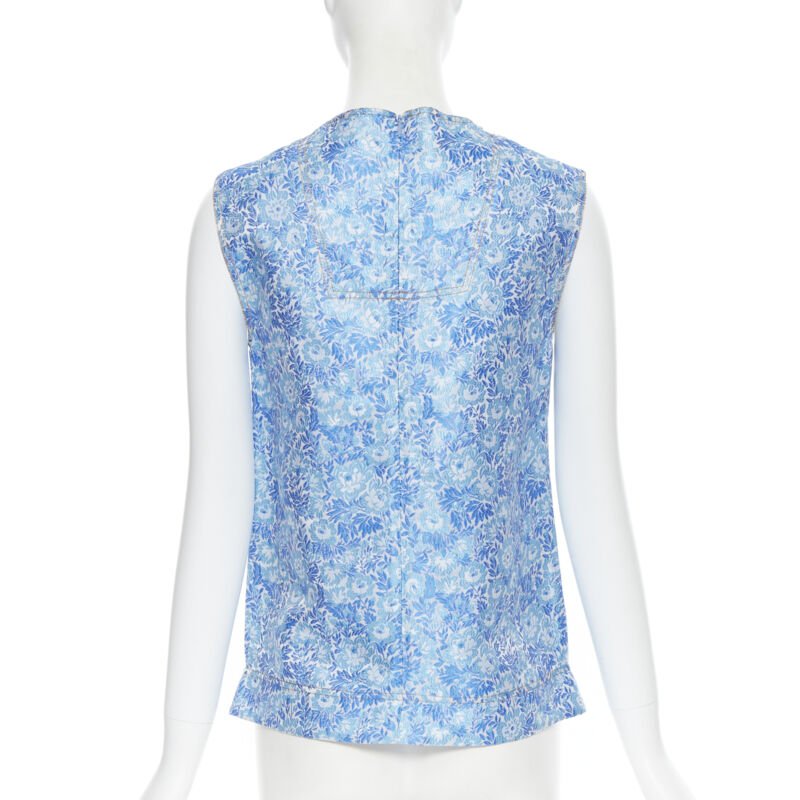Calvin Klein Floral Jacquard Top - Side view