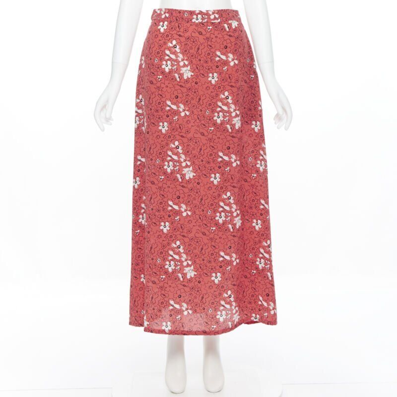 Tomas Maier Floral Midi Skirt - Image 6