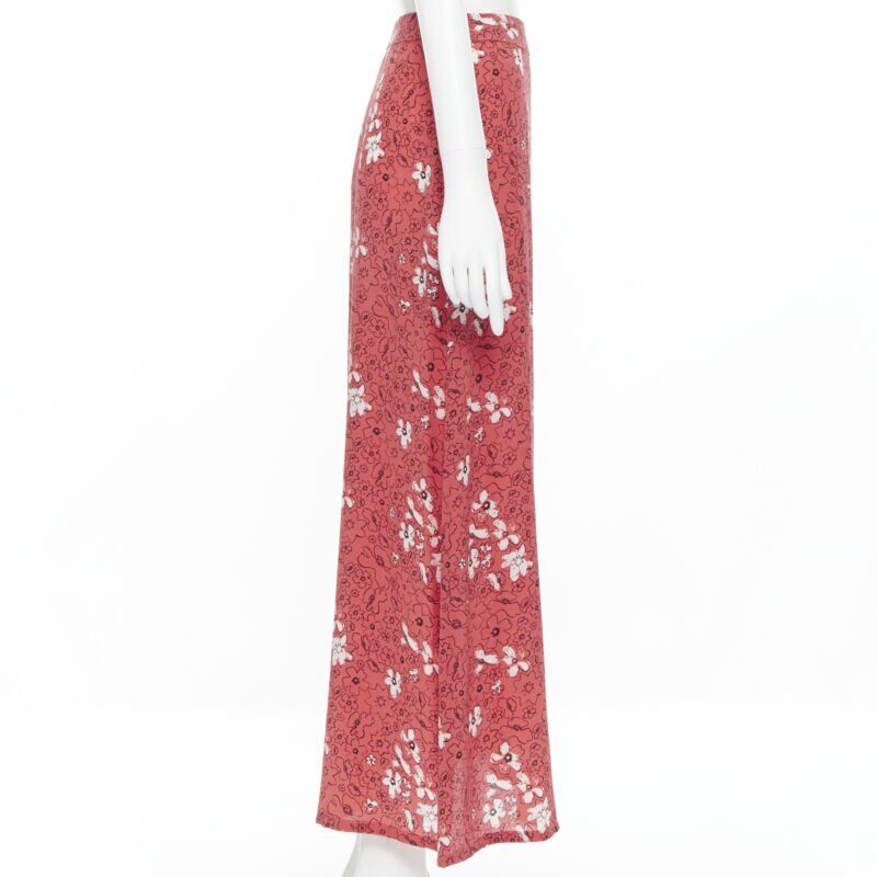 Tomas Maier Floral Midi Skirt - Side view