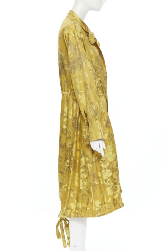 Oscar De La Renta Silk Floral Tassel Robe - Detail 1