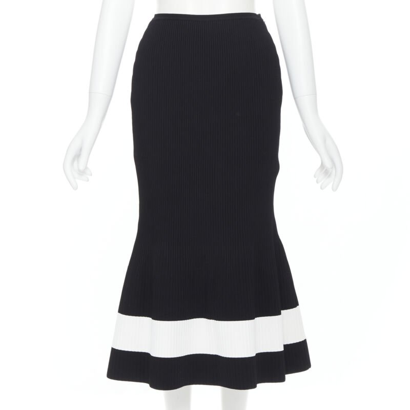 Victoria Beckham Colorblocked Skirt