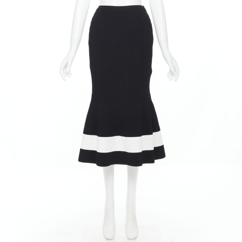 Victoria Beckham Colorblocked Skirt - Image 6