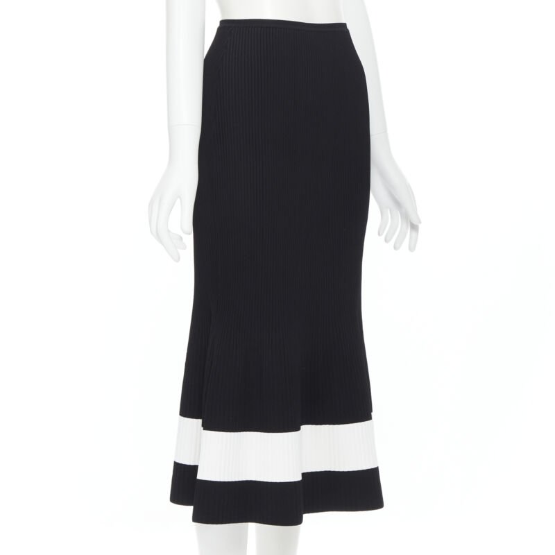 Victoria Beckham Colorblocked Skirt - 4