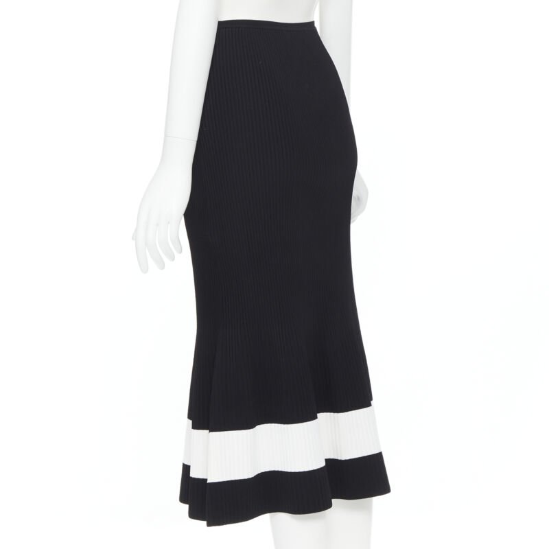 Victoria Beckham Colorblocked Skirt - Detail 1