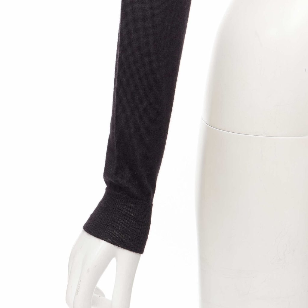 Gianni Versace V-Neck Cropped Sweater - Detail 2