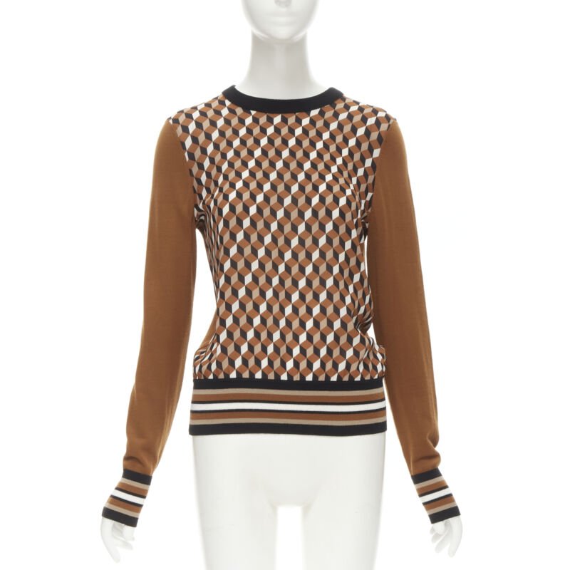Michael Kors Cube Print Sweater