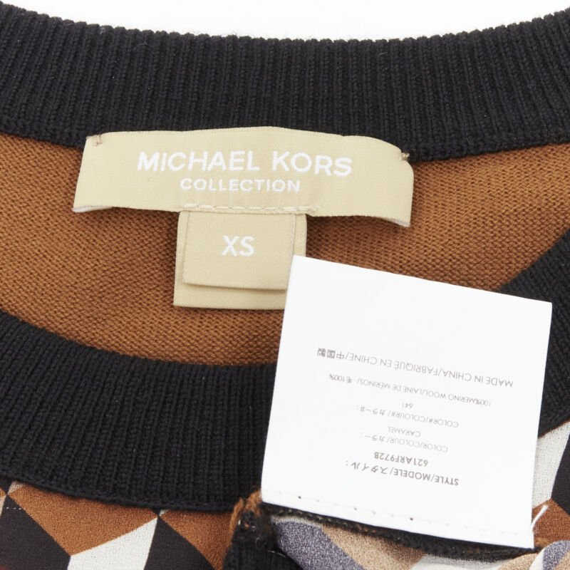 Michael Kors Cube Print Sweater - Image 10