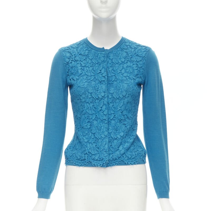 Valentino Garavani Floral Lace Cardigan