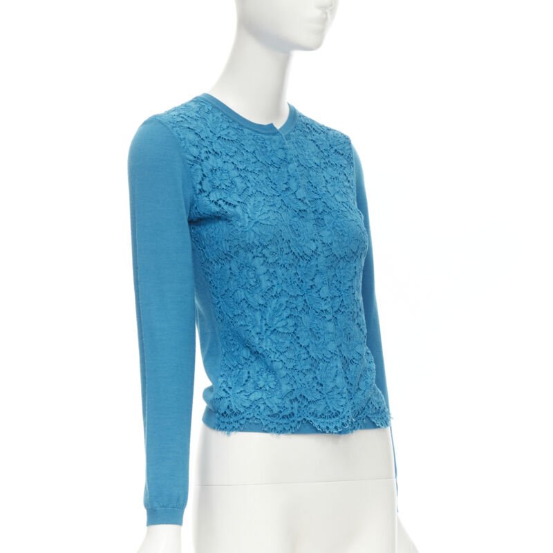 Valentino Garavani Floral Lace Cardigan - Image 6