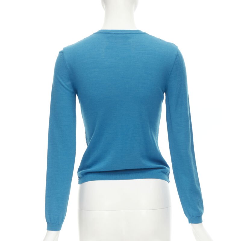 Valentino Garavani Floral Lace Cardigan - Side view