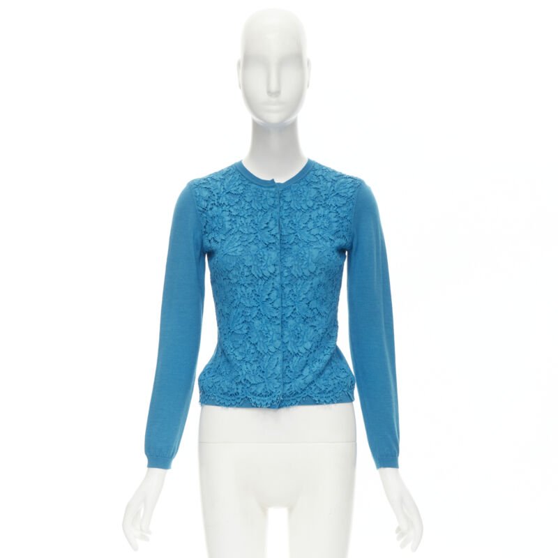Valentino Garavani Floral Lace Cardigan - Image 11