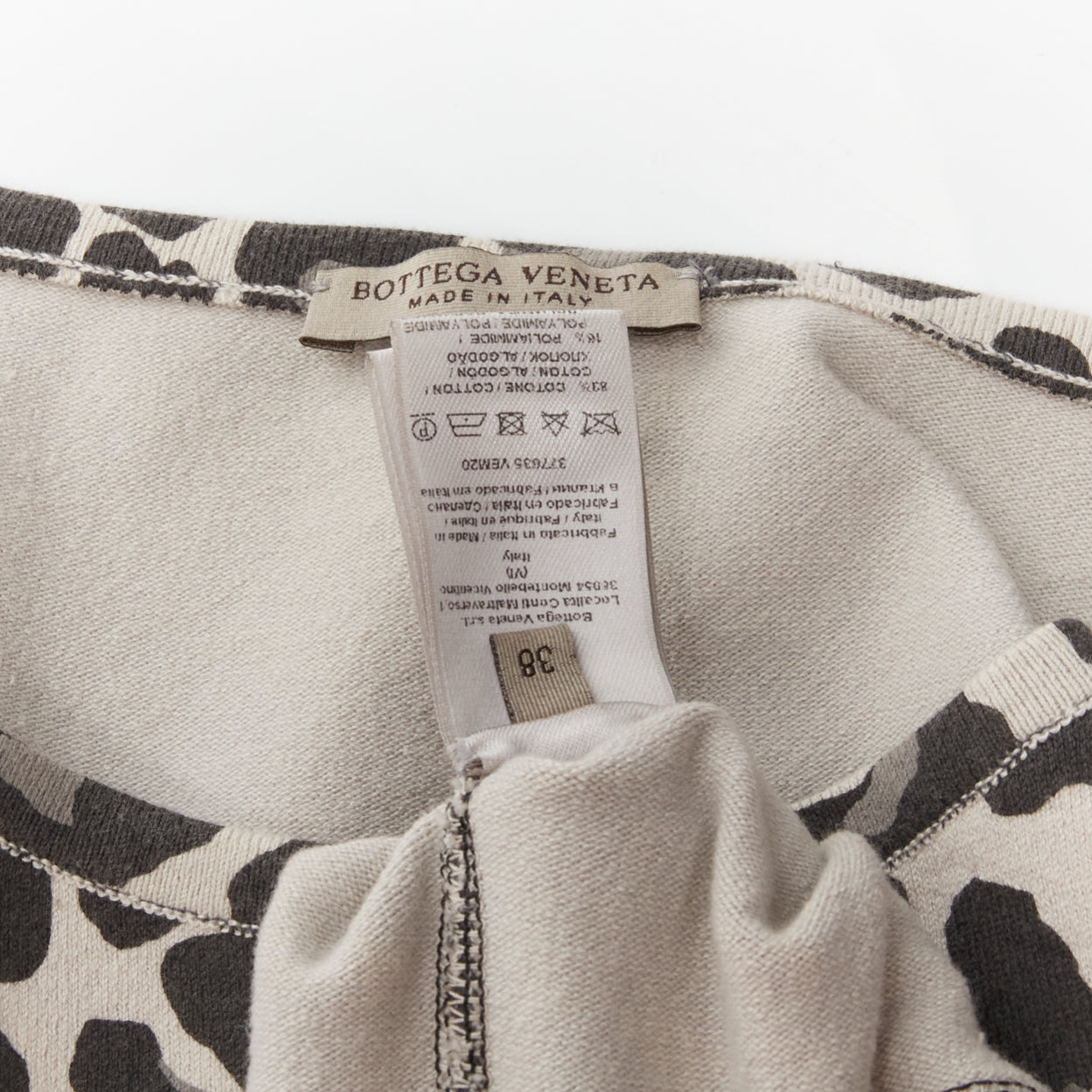 Bottega Veneta Leopard Print Top - Image 12