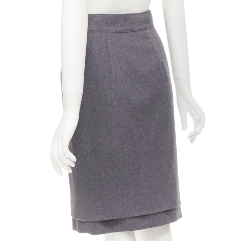 Oscar De La Renta Layered Pencil Skirt - Detail 1