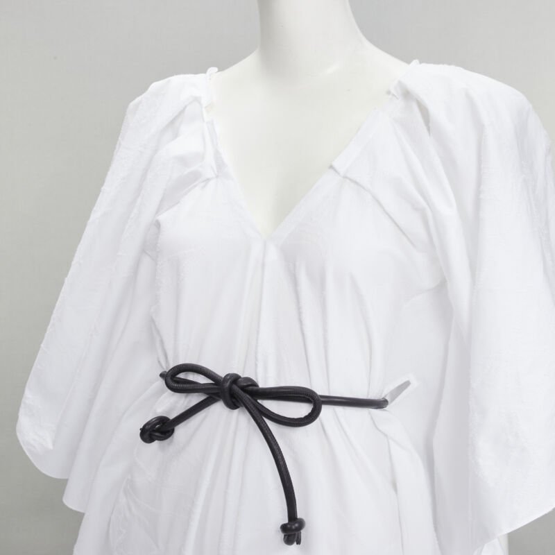 Roland Mouret Needlepoint Belt Dress - Back view