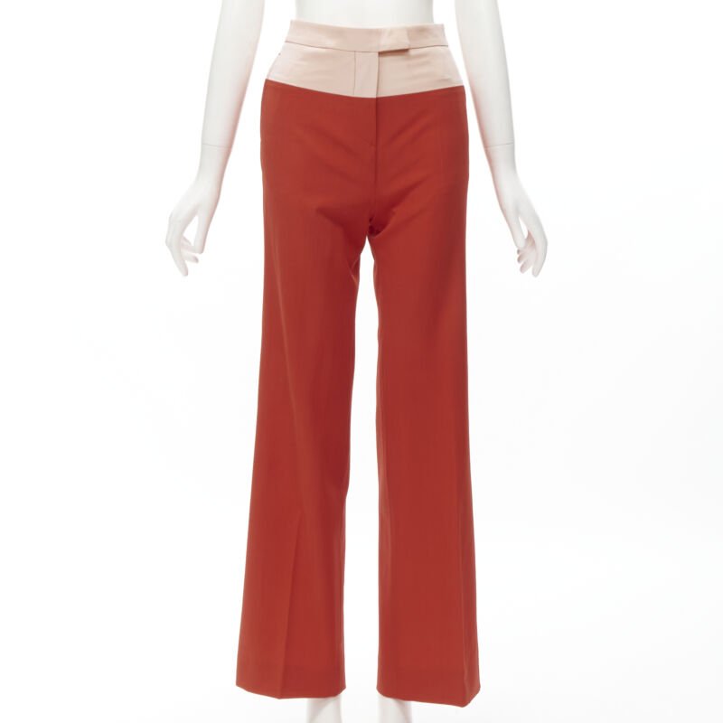 Bottega Veneta Colorblock Wide Pants