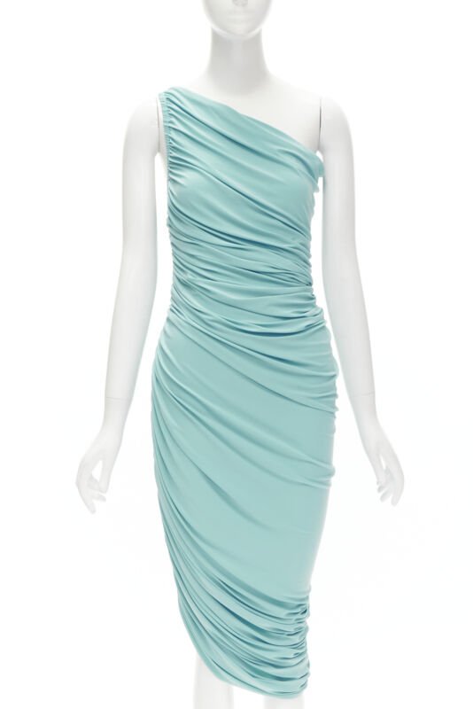 Norma Kamali Ruched Jersey Dress