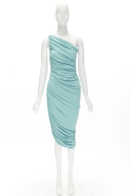 Norma Kamali Ruched Jersey Dress - Image 12