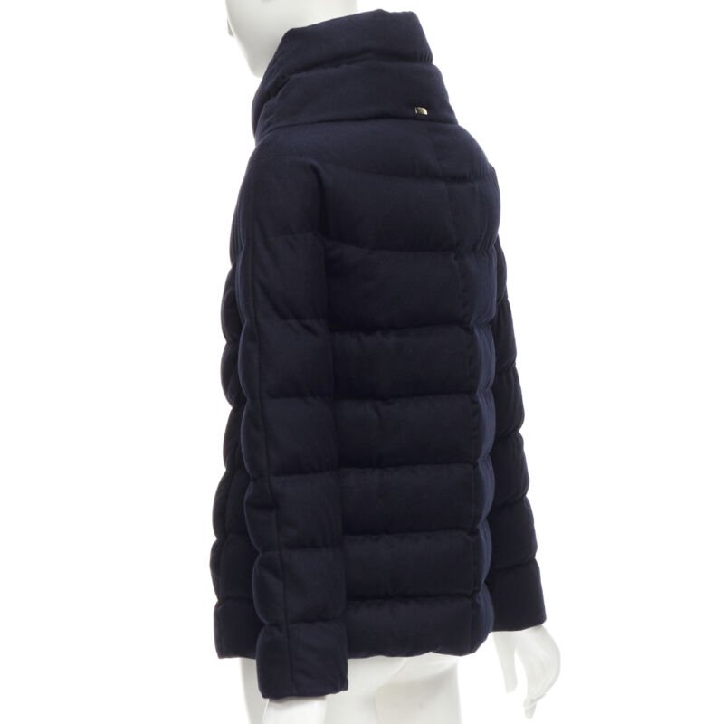 Herno Navy Lightweight Puffer - Detail 2