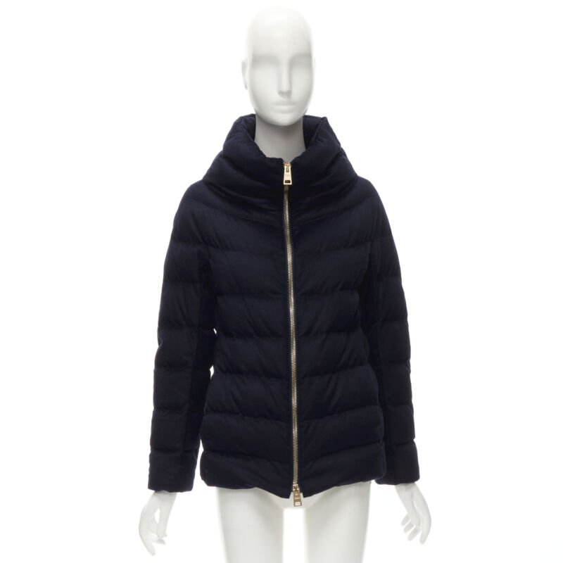 Herno Navy Lightweight Puffer - Image 12