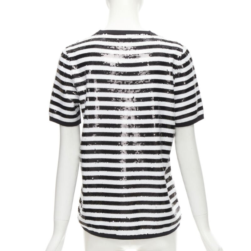 Michael Kors Striped Boxy Top - Side view