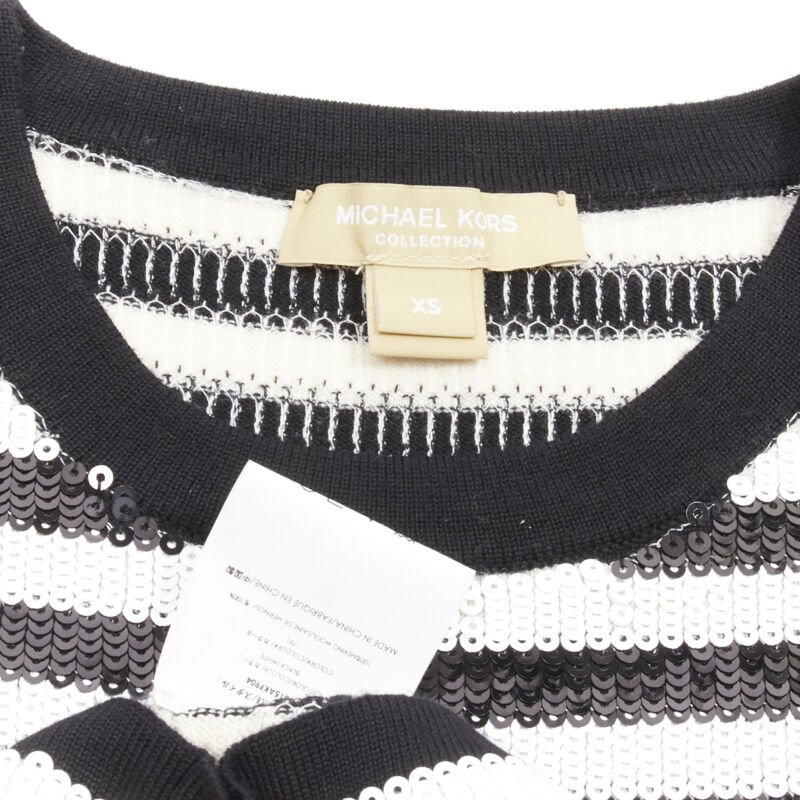 Michael Kors Striped Boxy Top - Image 10