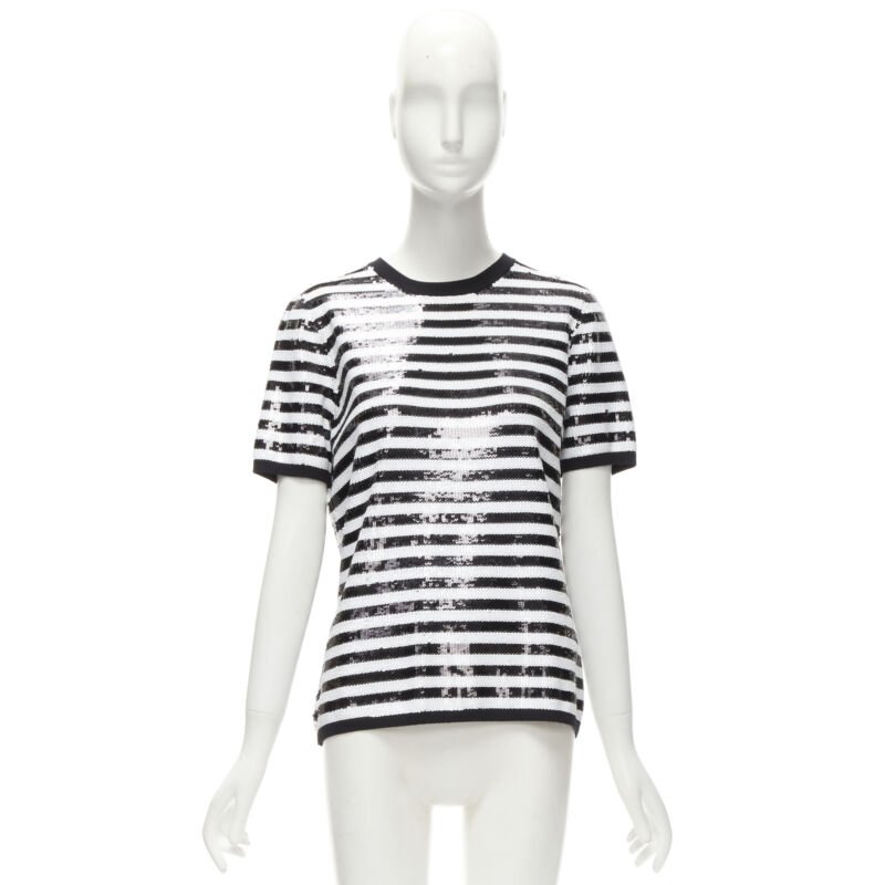 Michael Kors Striped Boxy Top - Image 11