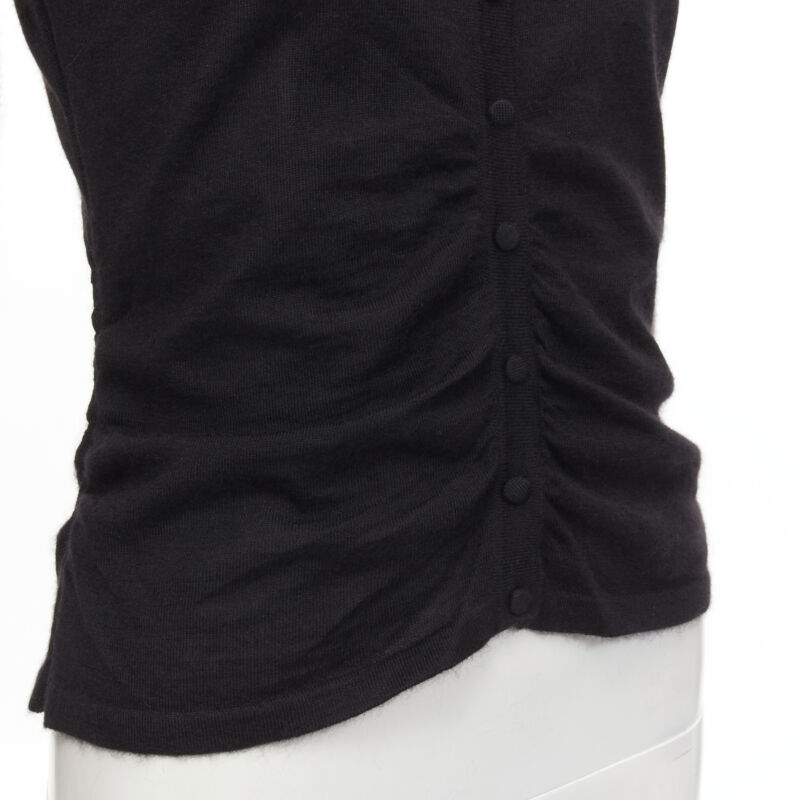 Oscar De La Renta Gathered Front Cardigan - Back view