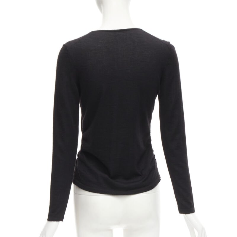 Oscar De La Renta Gathered Front Cardigan - Side view