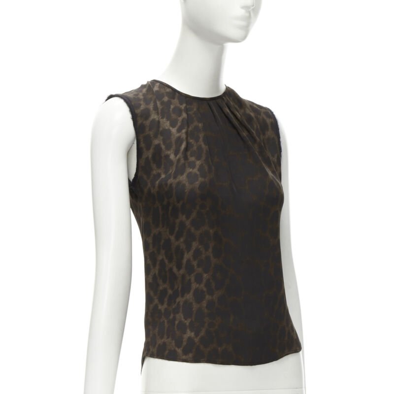 Giambattista Valli Ombre Leopard Vest
