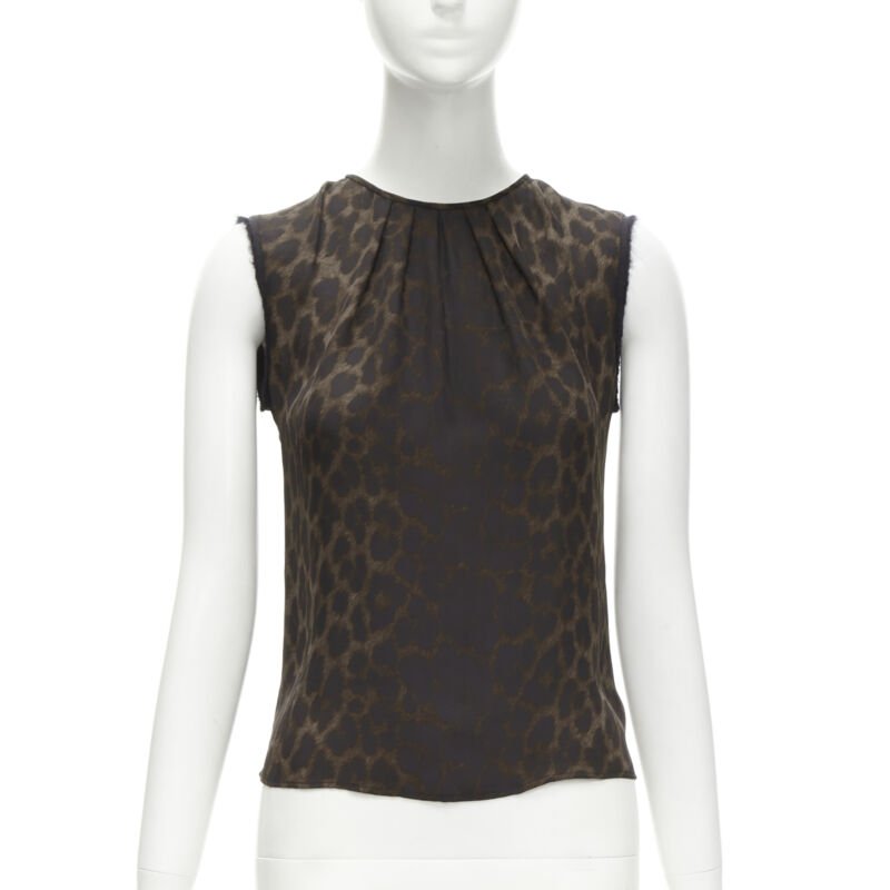 Giambattista Valli Ombre Leopard Vest - Image 6