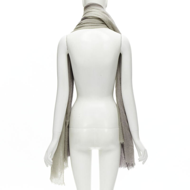 Hermès Colorblock Scarf - Side view