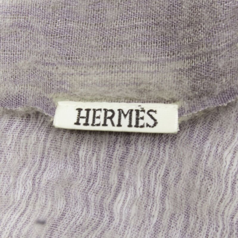 Hermès Colorblock Scarf - Image 10