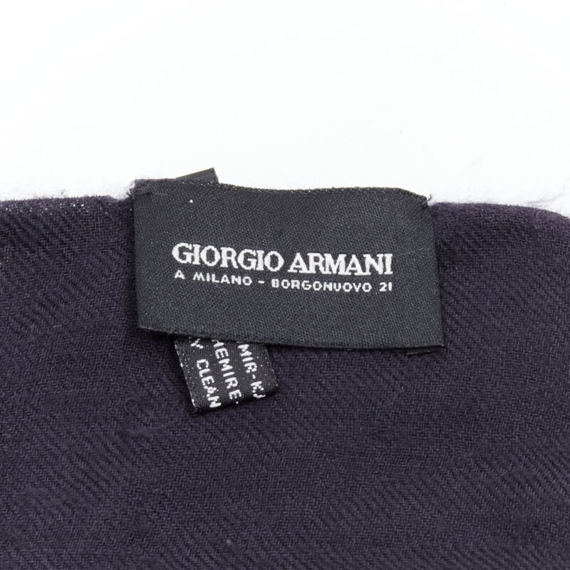Giorgio Armani Half Moon Scarf - Image 10