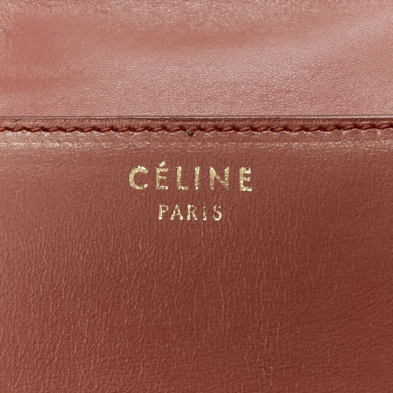 Celine White Matte Clutch - Image 13