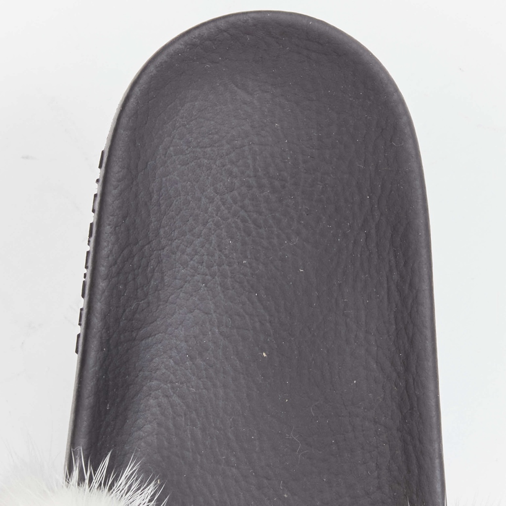 Givenchy Fox Fur Slides - Image 11