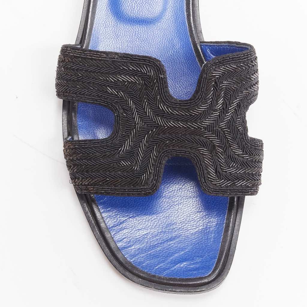 Hermès Beaded Insole Sandals - Detail 1