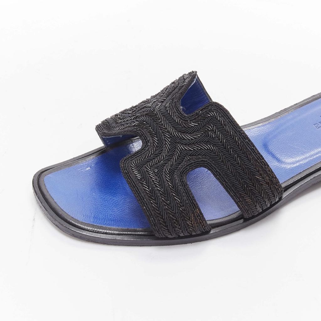 Hermès Beaded Insole Sandals - Detail 2