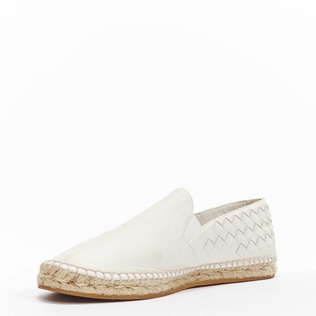 Bottega Veneta Blue Leather Espadrilles - 4