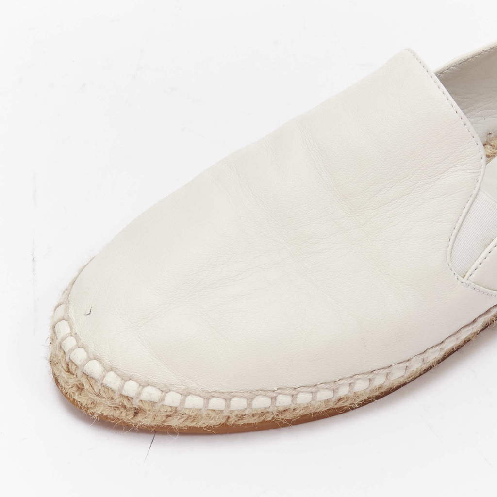 Bottega Veneta Blue Leather Espadrilles - Image 10