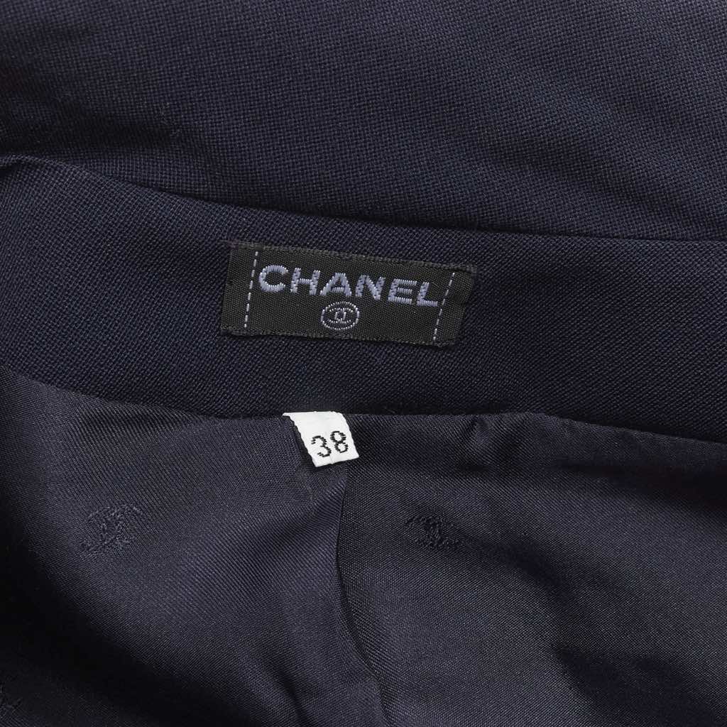 Chanel Navy Military Blazer - Image 12