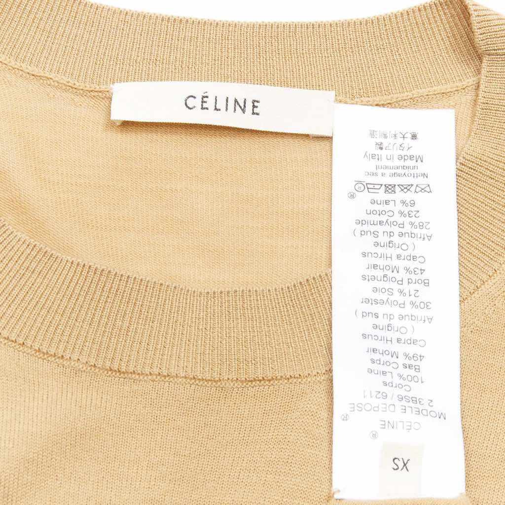 Celine Logo Contrast Sweater - Image 11