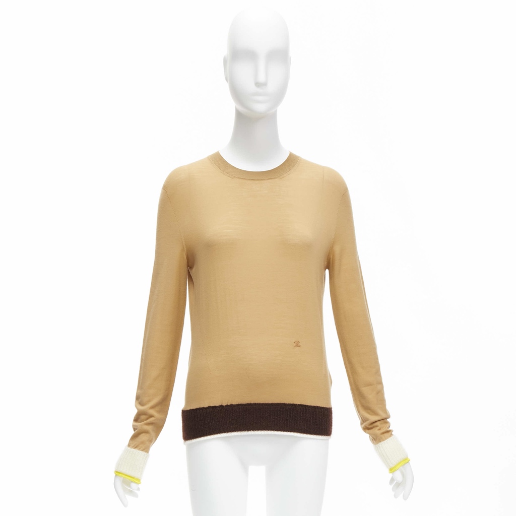 Celine Logo Contrast Sweater - Image 12