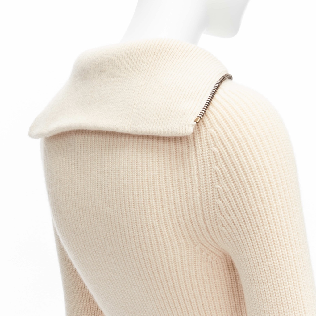 Petar Petrov Zip Sailor Collar - Back view